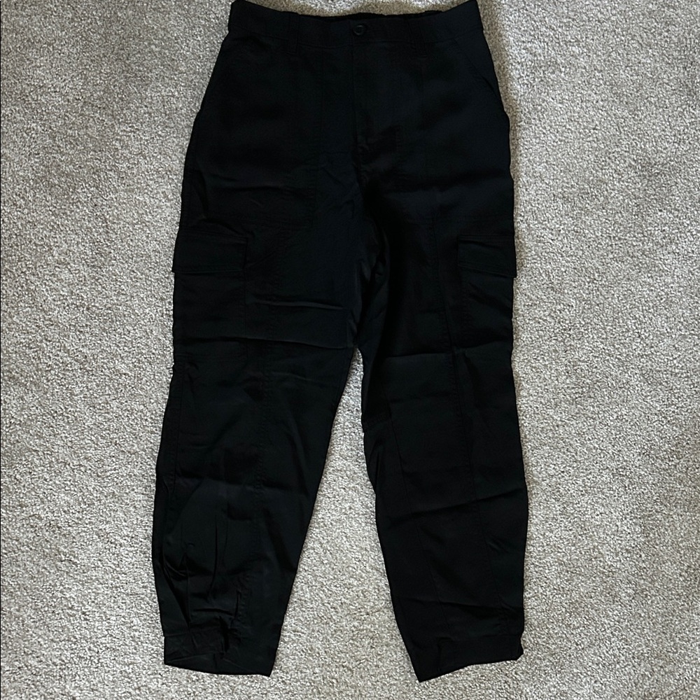 Banana Republic Black Cargo Pants